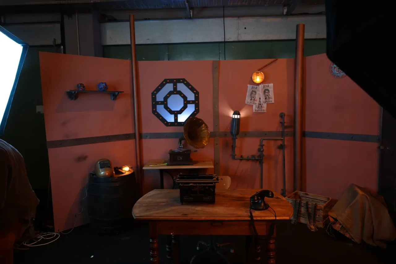 Décor steampunk