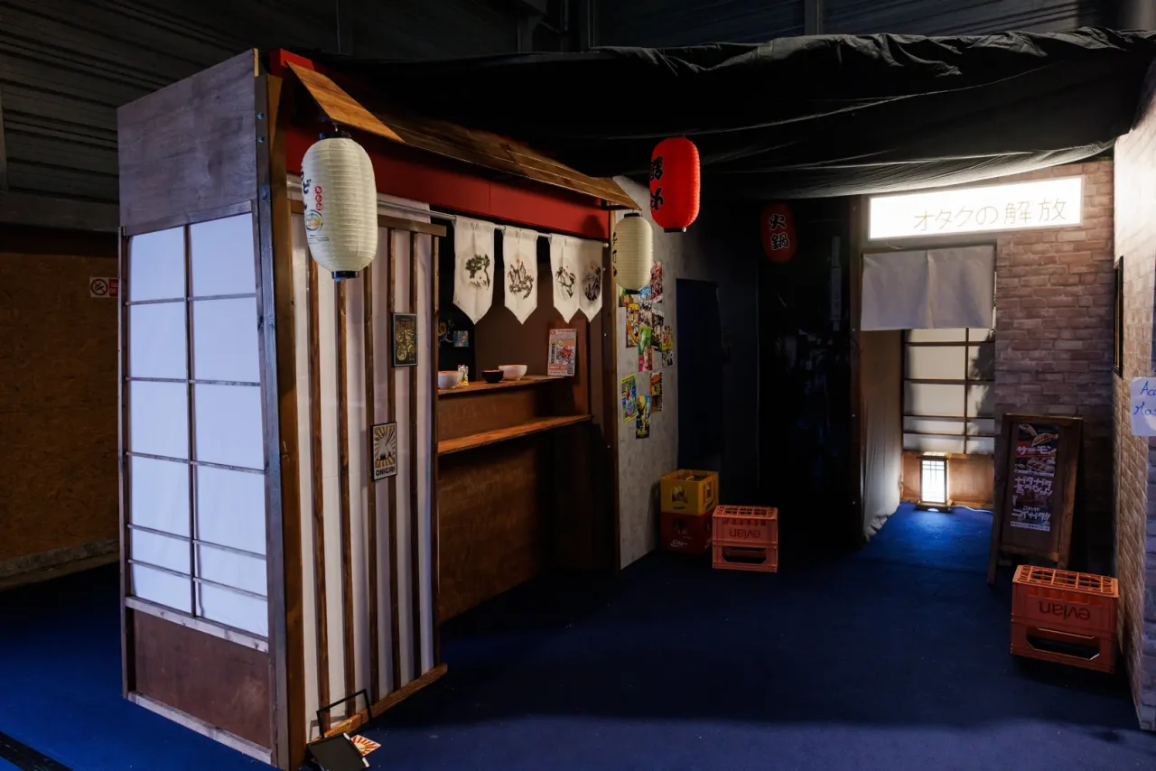 Décor ruelle japon